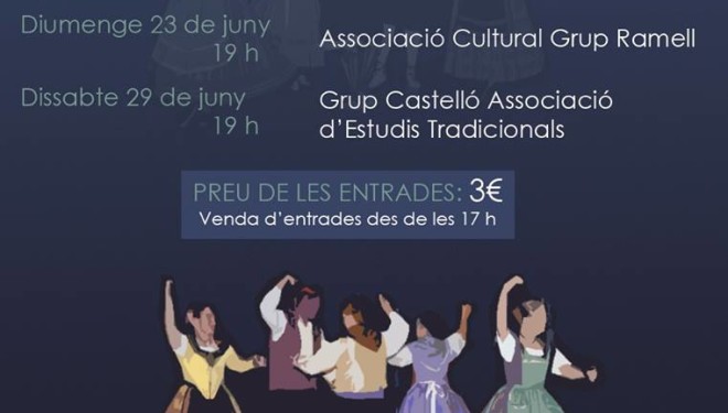 I Temporada Folklòrica de Castelló al Teatre del Raval.