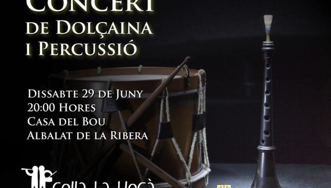 Albalat de la Ribera: concert de dolçaina i percusió