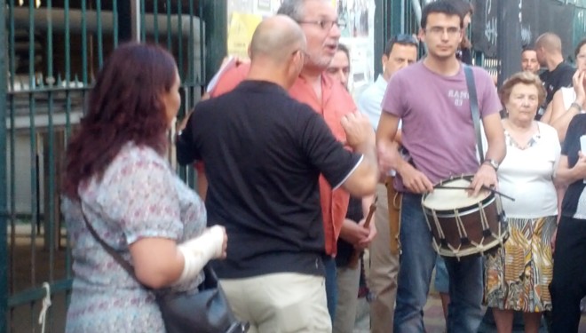 Albaes i Música tradicional valenciana a la inauguració de la ruta Estellés a Burjassot