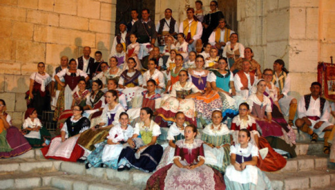 Alcalà de Xivert: Actuació Grup de Danses Lo Cirilo i el Grup de dolçaina Lo Xular