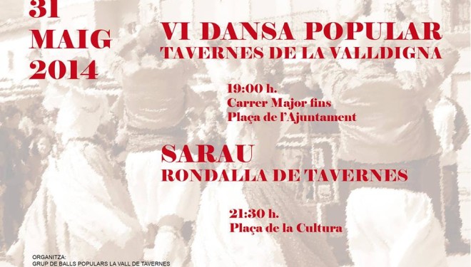 Tavernes de Valldigna: VI Dansada popular i Sarau
