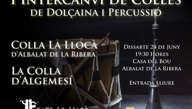 Albalat de la Ribera: I Intercanvi de Colles de Dolçaina i Percussió