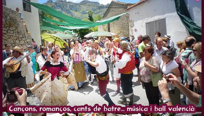 El Grup de Danses Baladre de Muro, actua a la Fira i Festes de Gandia en honor a Sant Francesc de Borja els dies 4 i 5 d’octubre