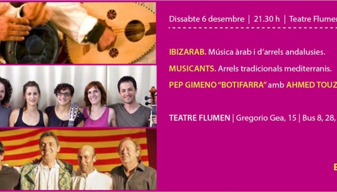 València: Pep Gimeno “Botifarra” amb Ahmed Touzaine