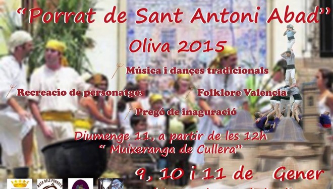 Oliva: Mercat Tradicional Valencià “Porrat de Sant Antoni Abad”
